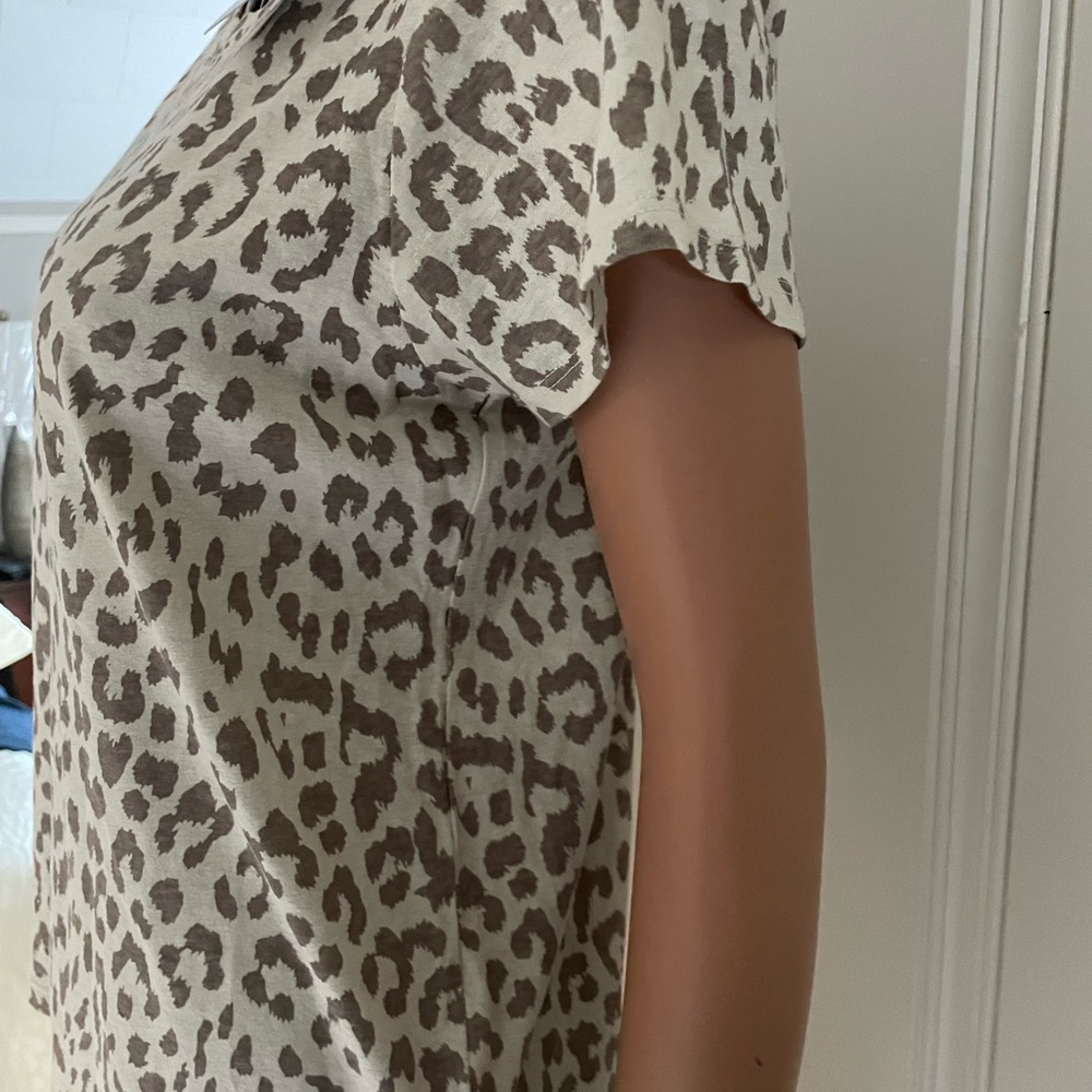Lucky Brand, leopard styled tee-shirt. NWT - Picture 7 of 7